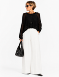 Pantalone Bianco a Palazzo