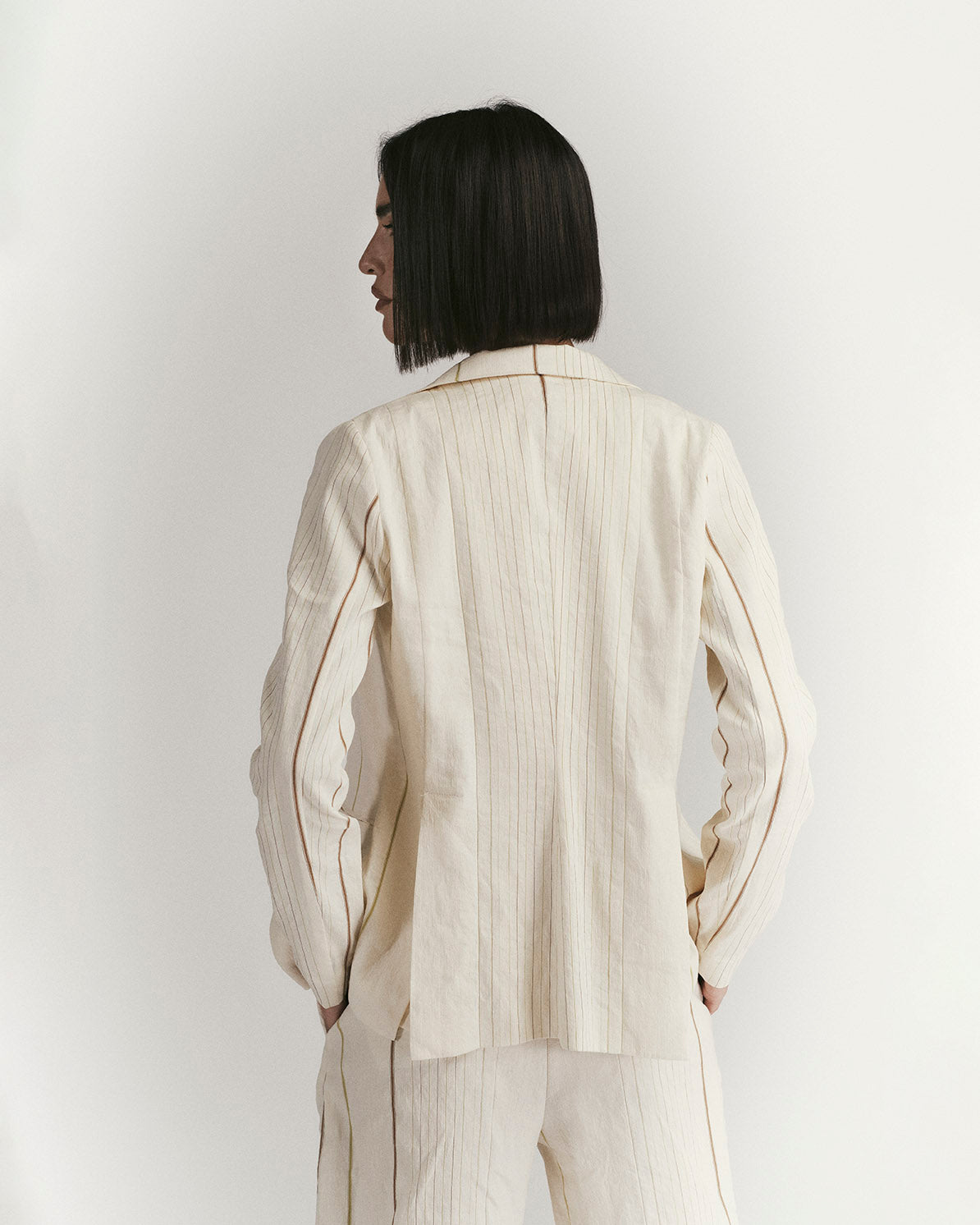 Blazer Monopetto Gessato