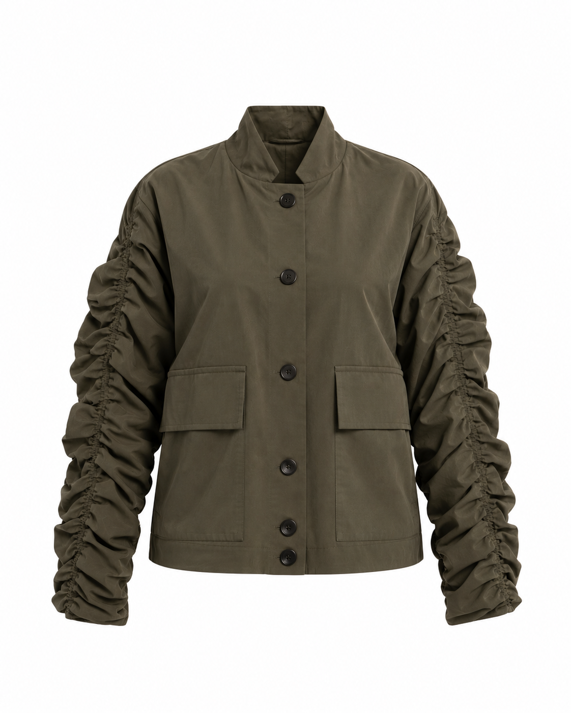 Bomber arricciato bengalina