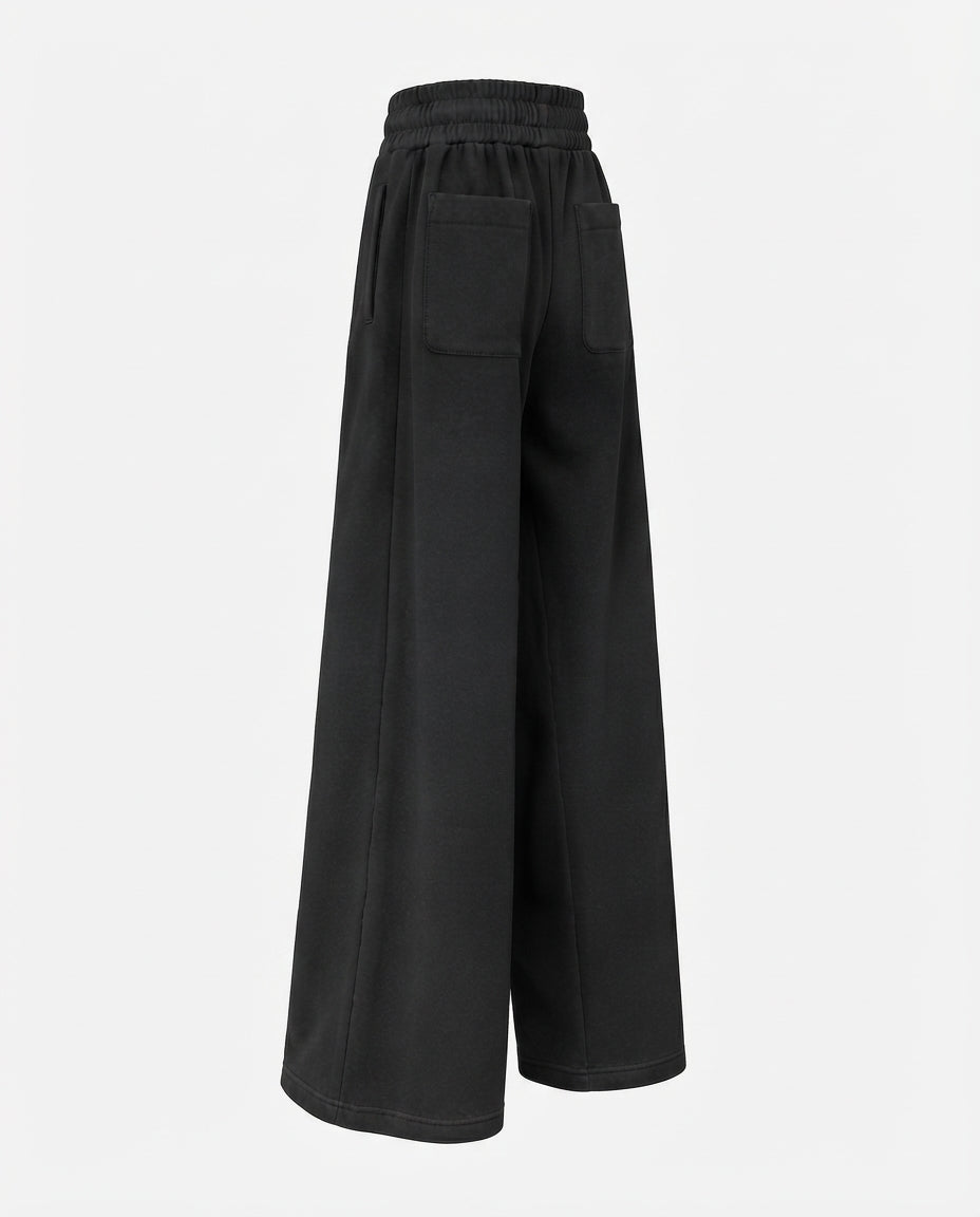 Pantalone palazzo felpa