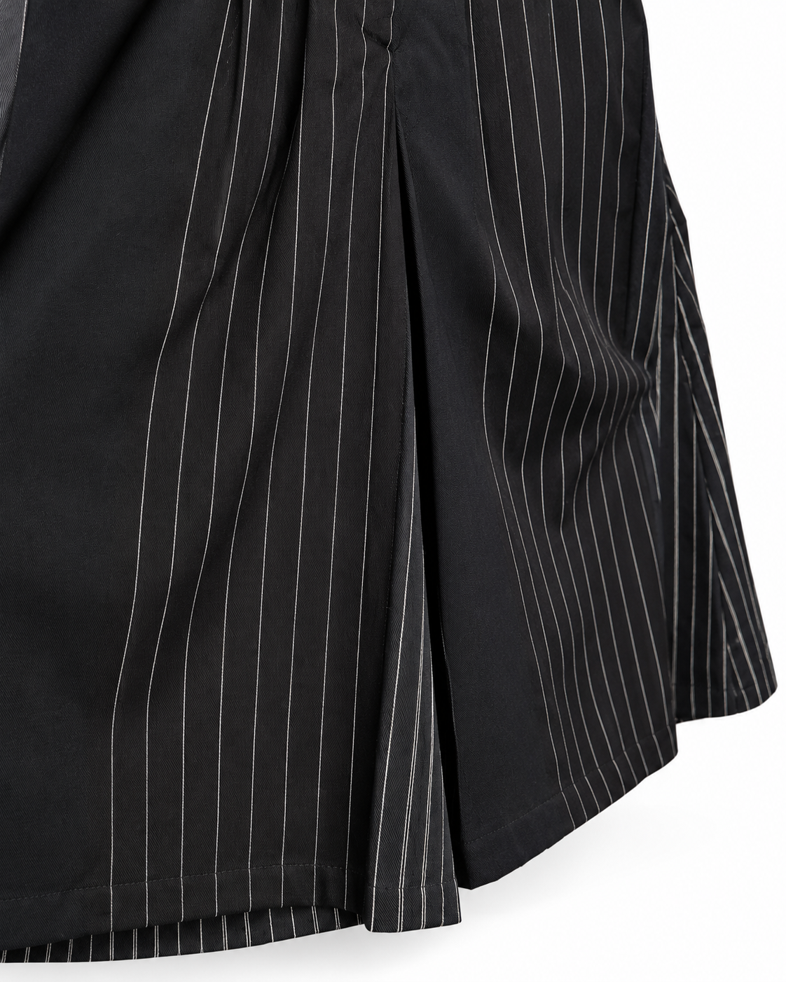 Pantalone cropped gessato