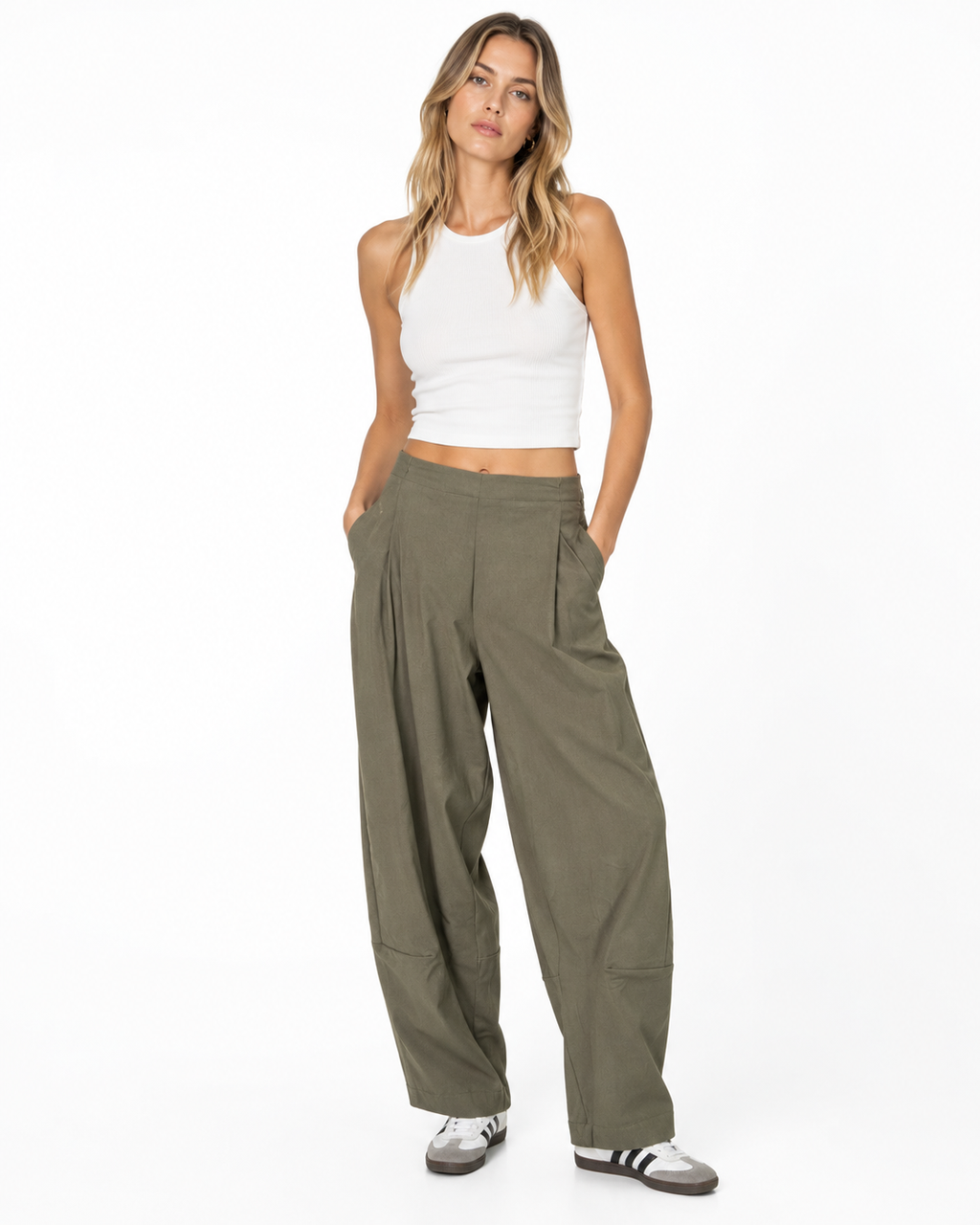 Pantalone bombato bengalina