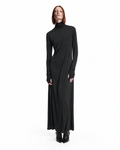 Abito Total black Jersey