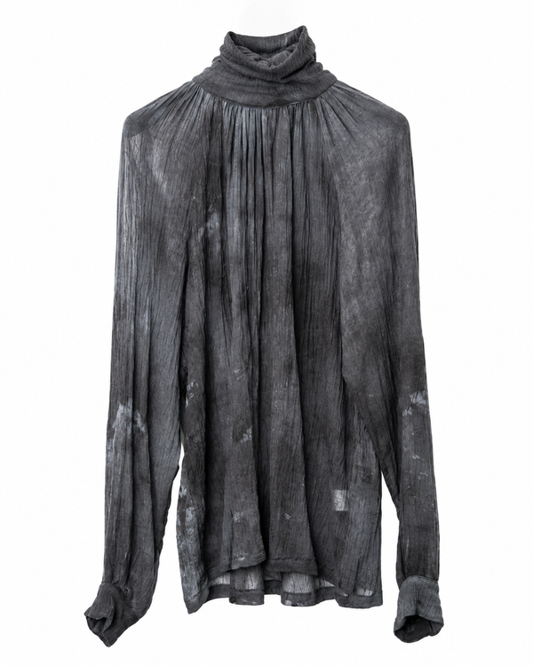 Camicia collo alto