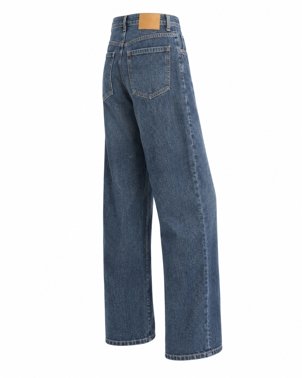 Jeans glitter blue