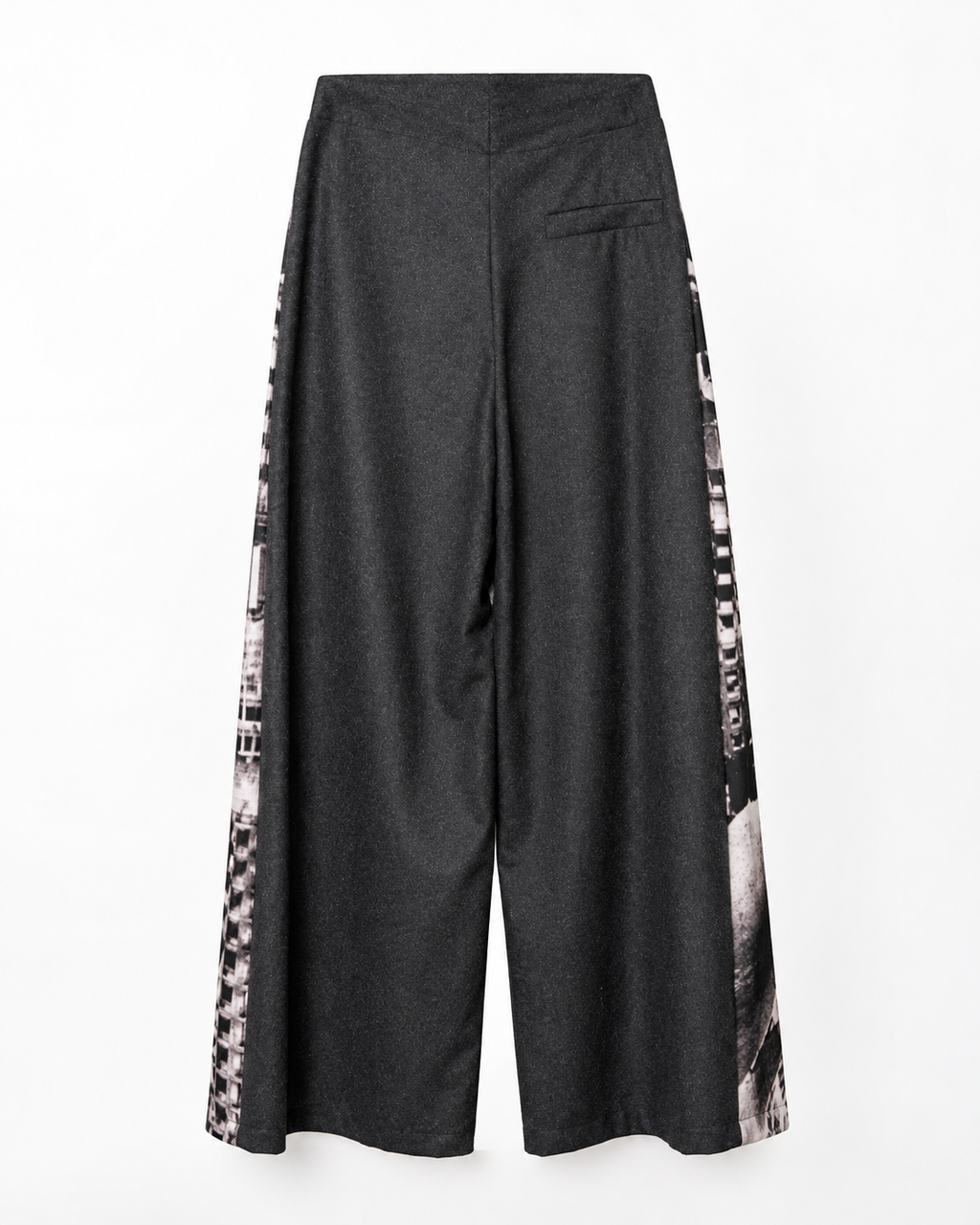 Pantalone stampata cenere