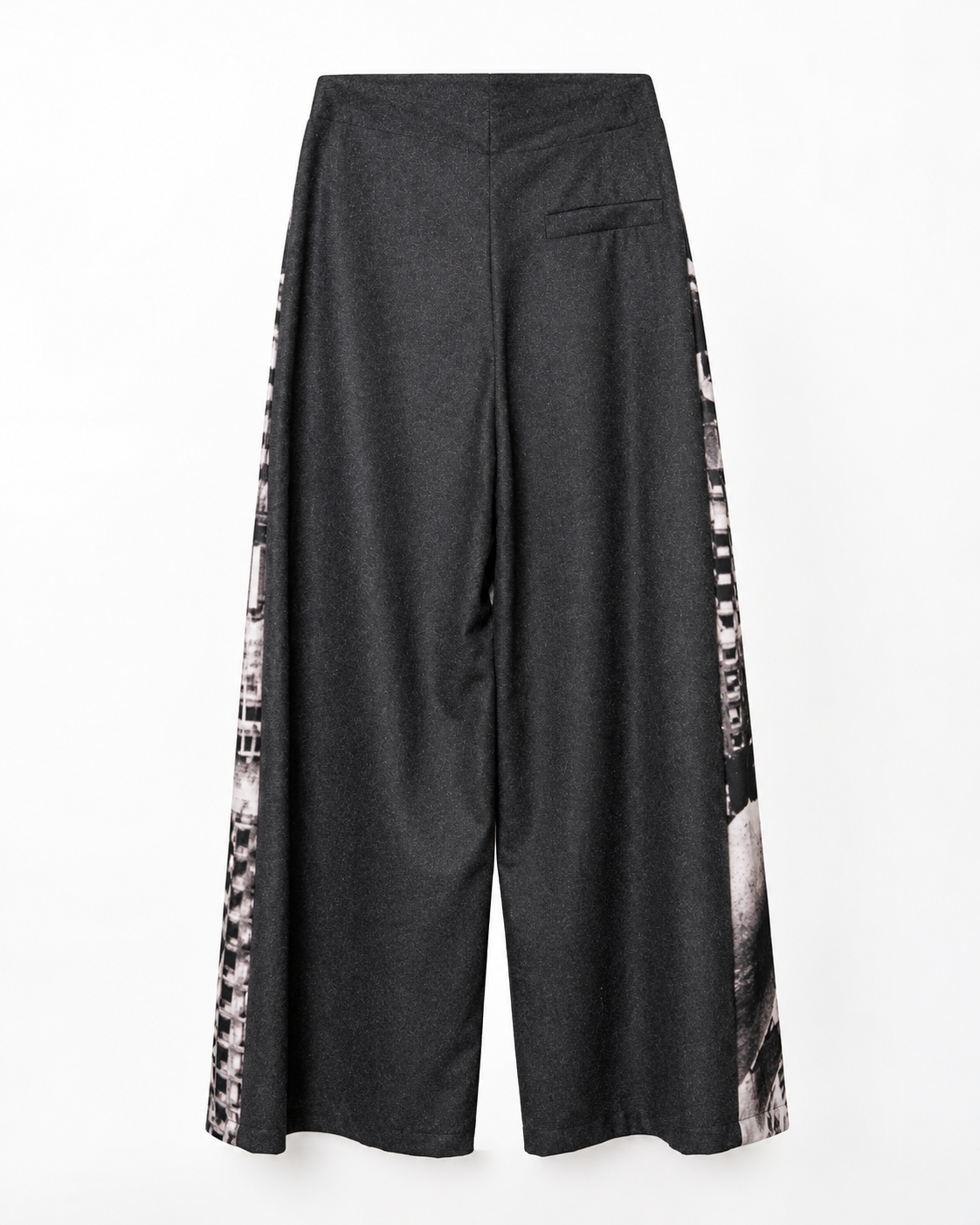 Pantalone stampata cenere