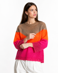 Maglia tricolore Virginia Bizzi di Collection Privée