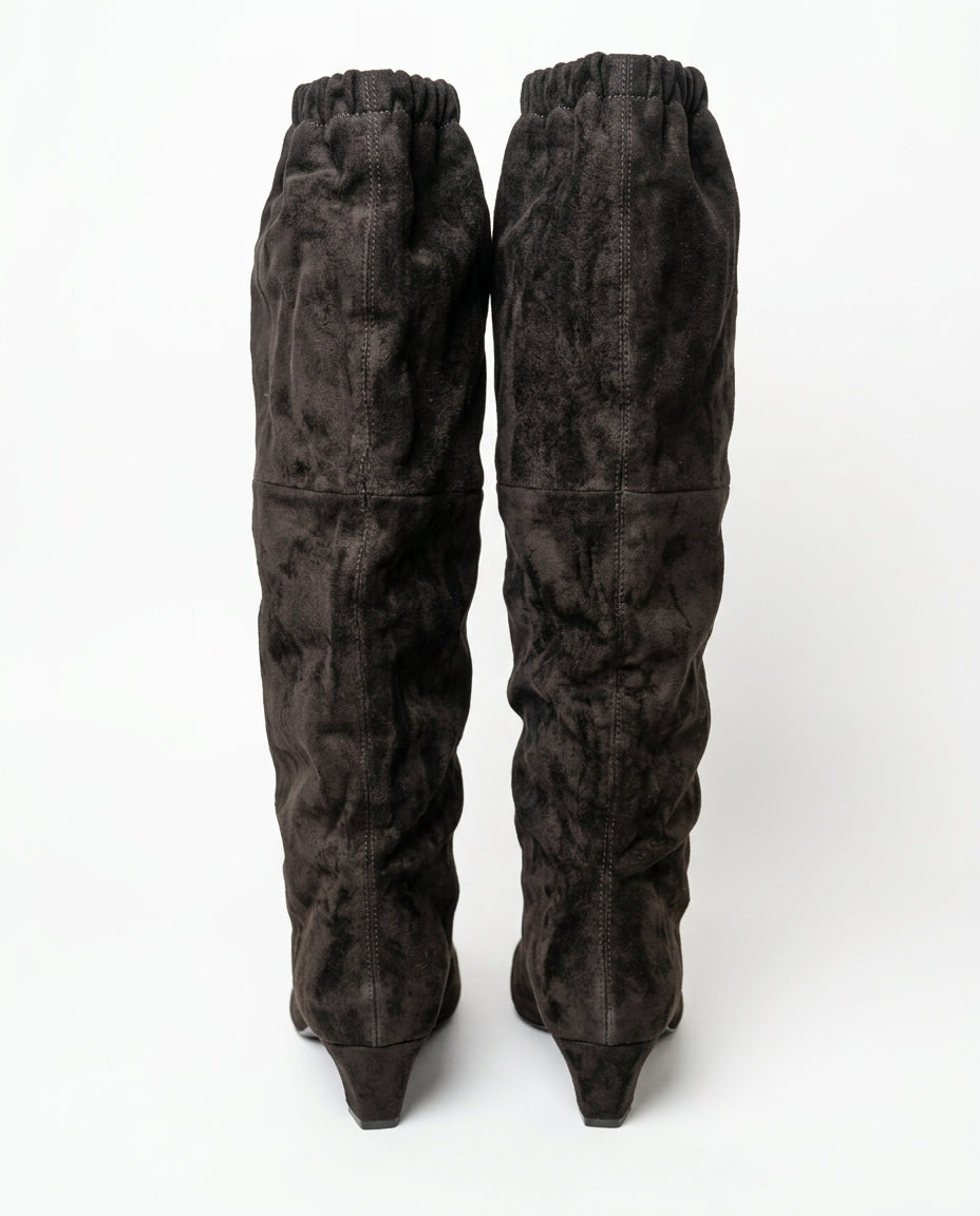 Stivale Victoria cashmere black