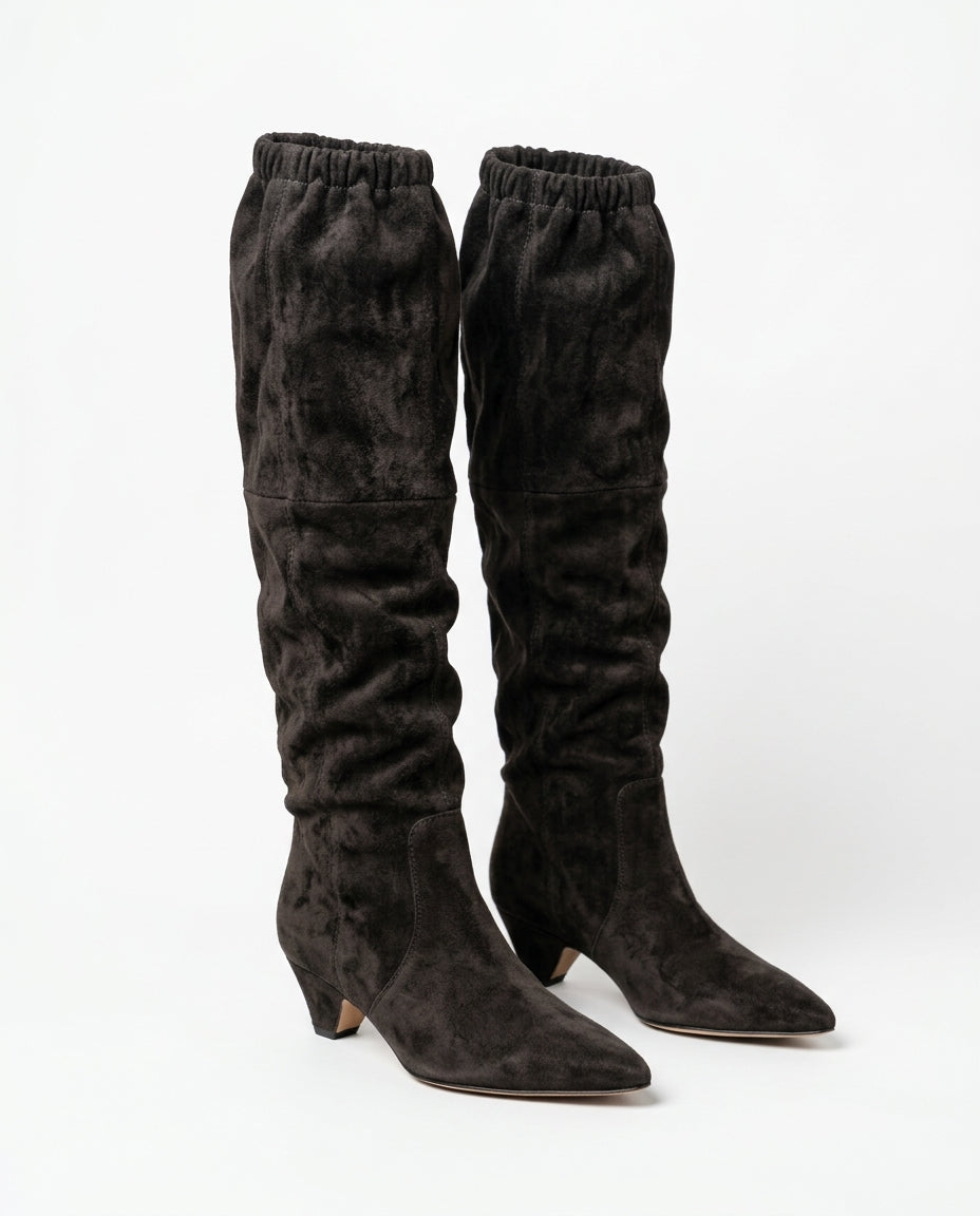 Stivale Victoria cashmere black