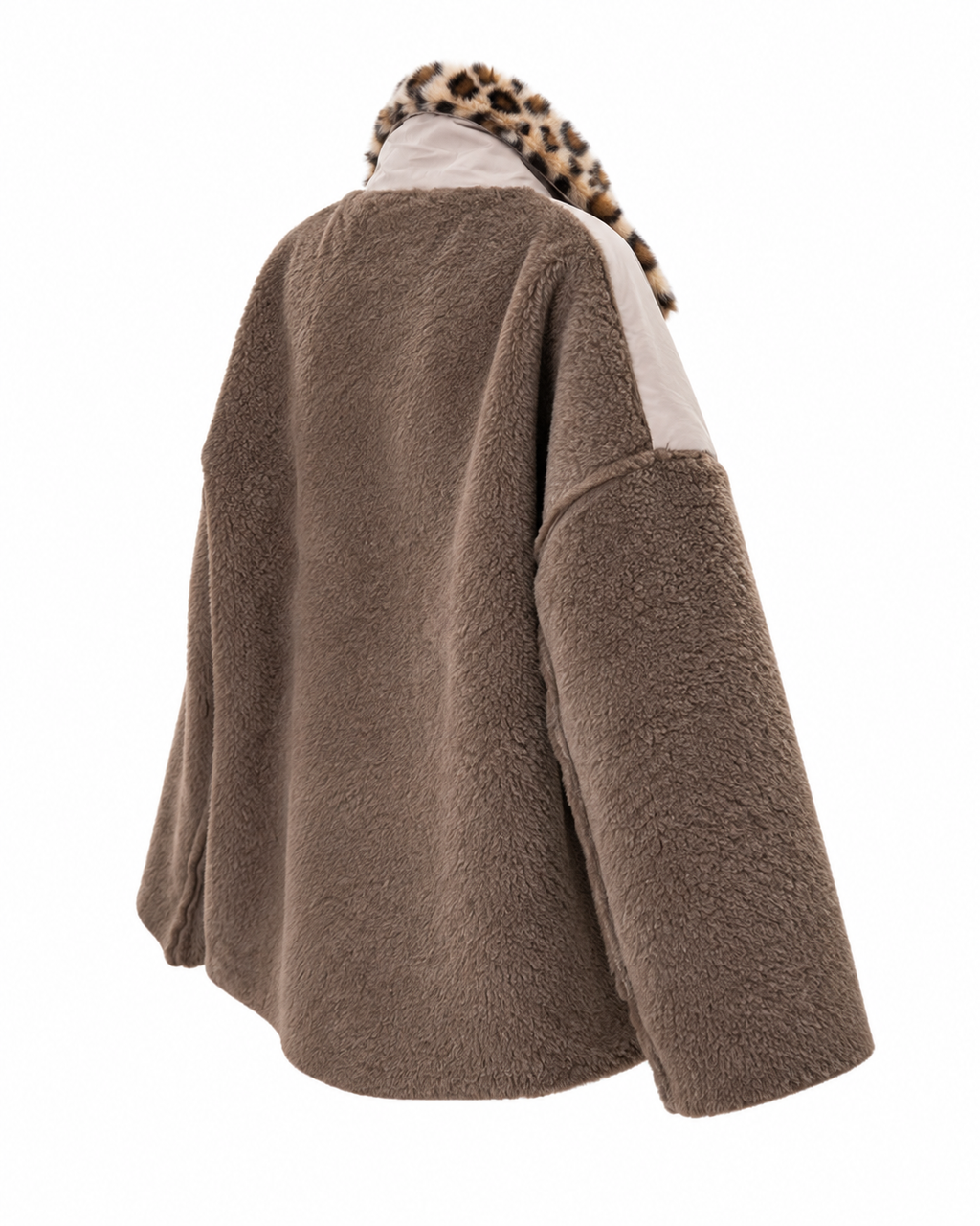 Capospalla Collection Privèe in Eco - Pelo, Eco-suede e tessuto tecnico - Doubleface