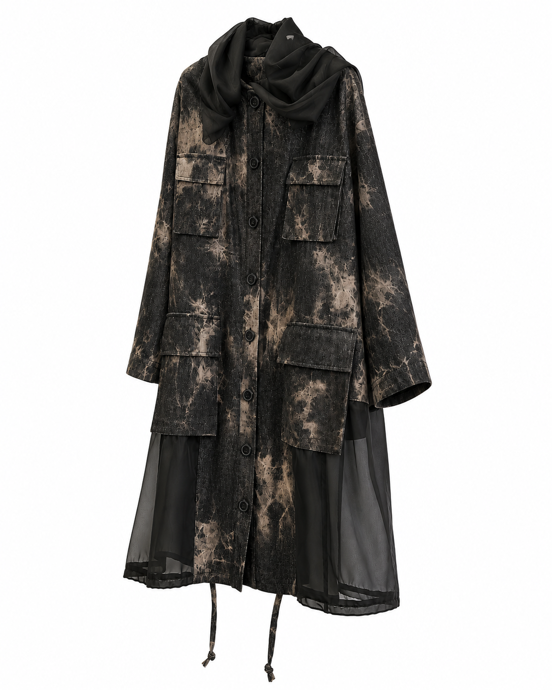 Spolverino Tie Dye Nero