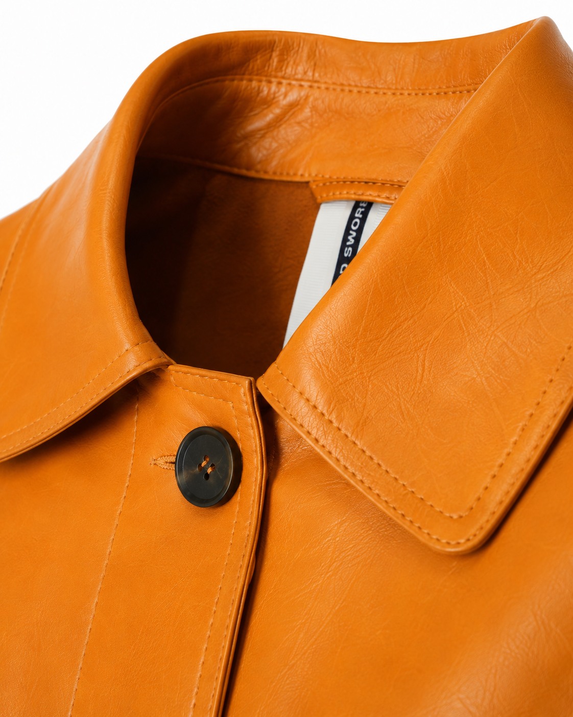 Giacca Cropped in Vera Pelle