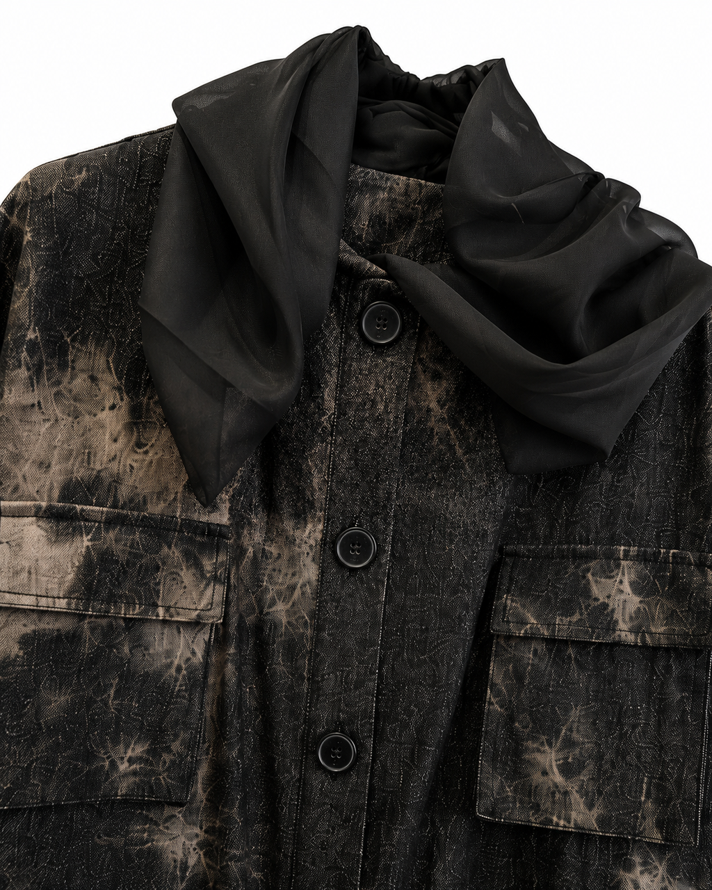 Spolverino Tie Dye Nero