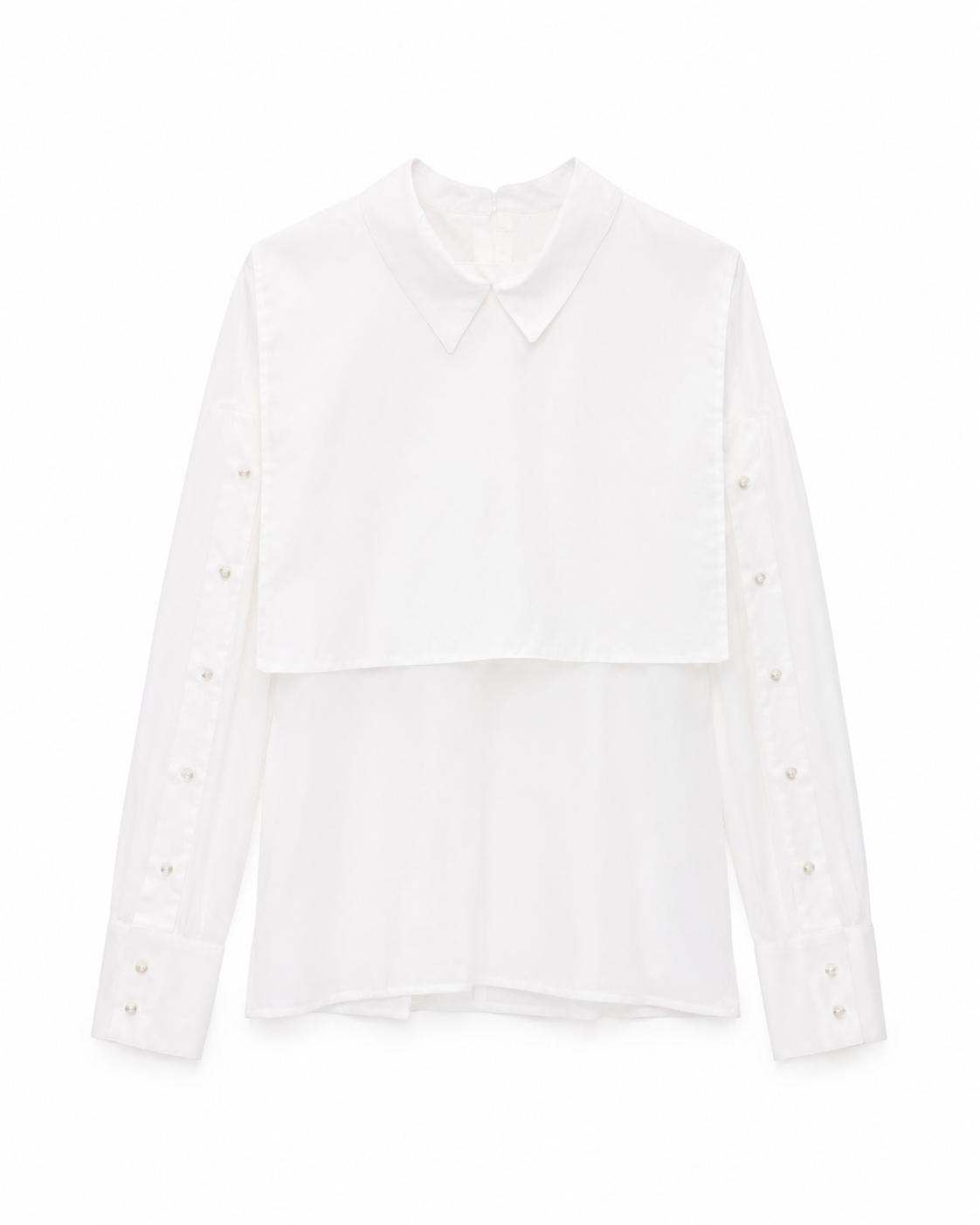 Camicia Voilé Cotone e Seta