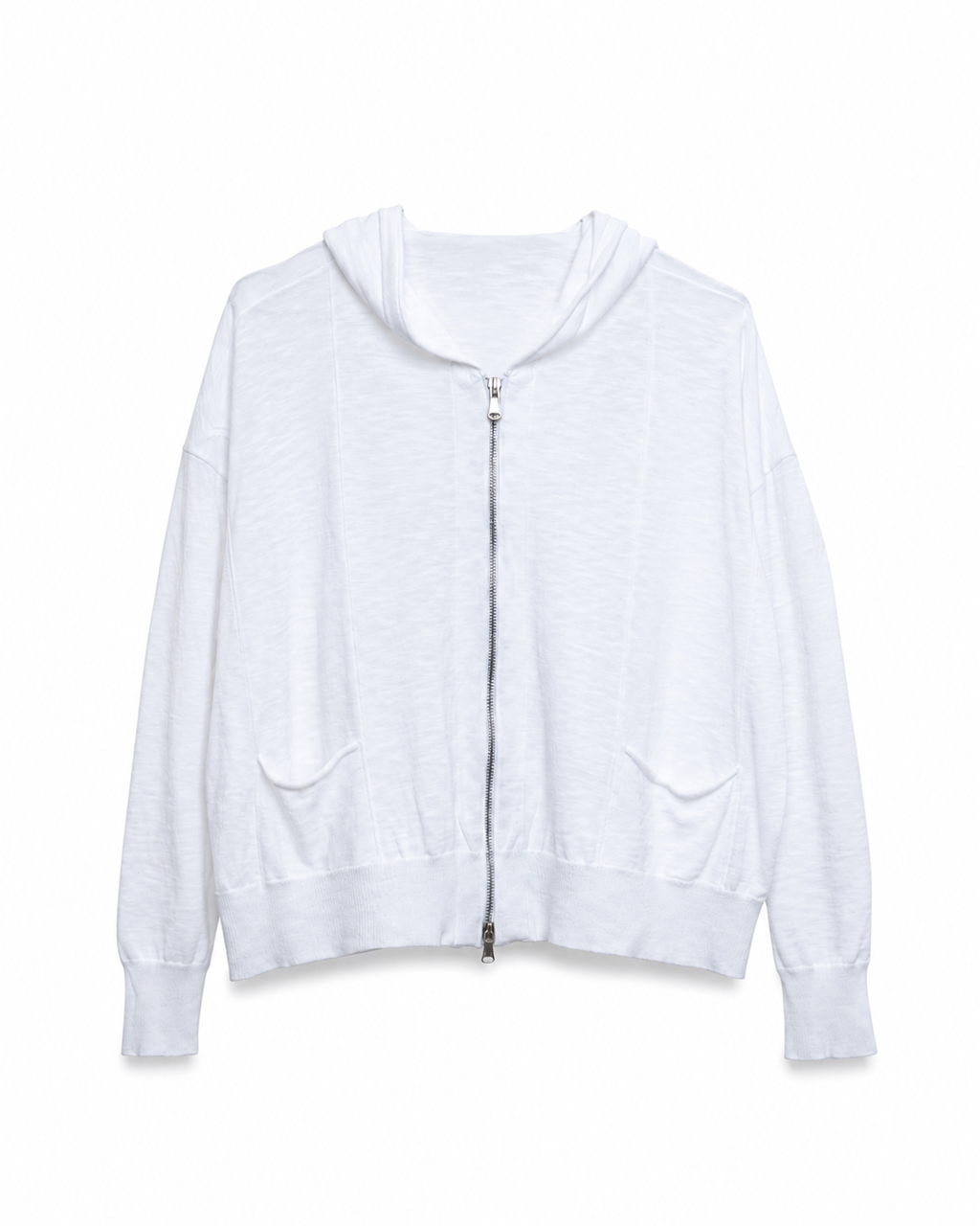 Maglia con Zip e Cappuccio