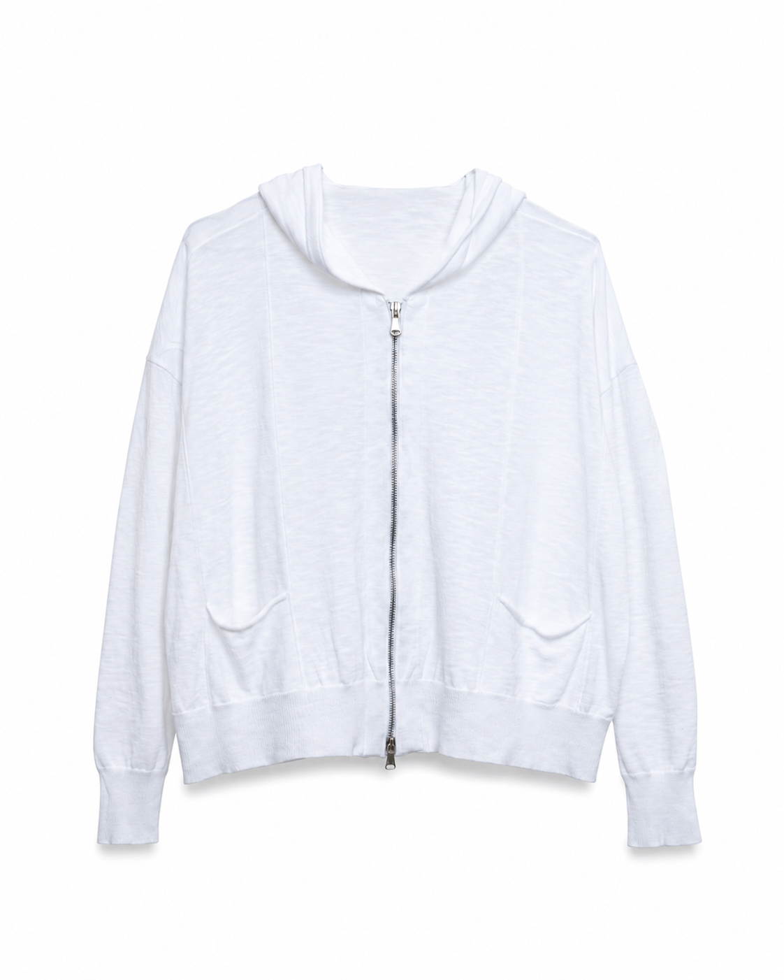 Maglia con Zip e Cappuccio
