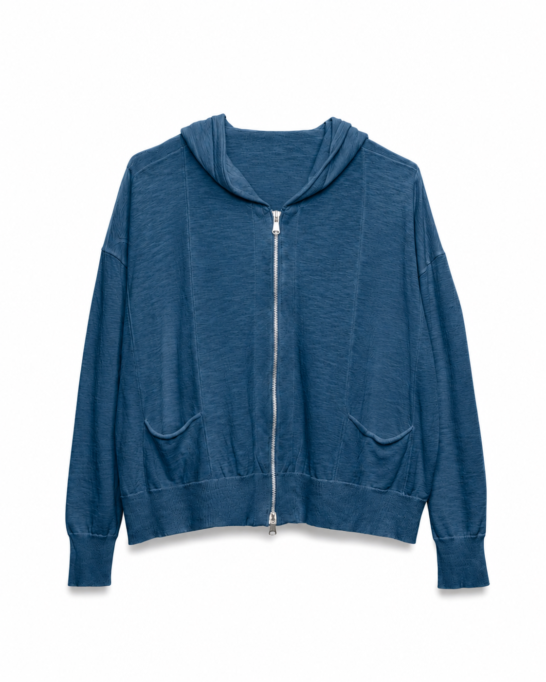 Maglia con Zip e Cappuccio