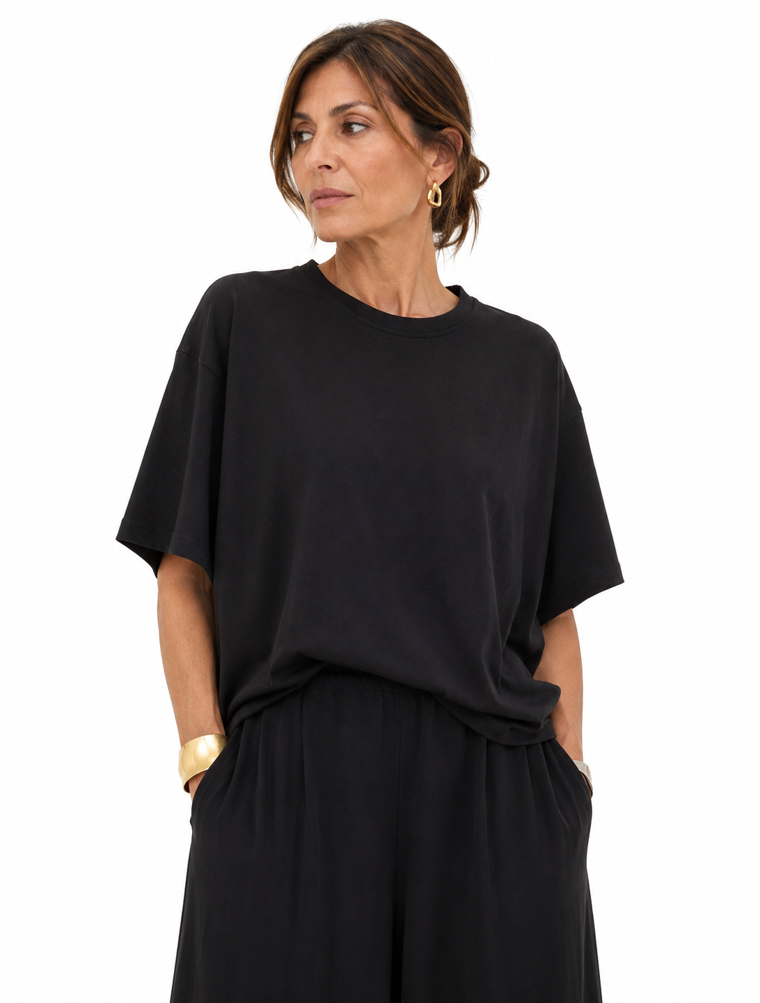 T-Shirt Over Girocollo