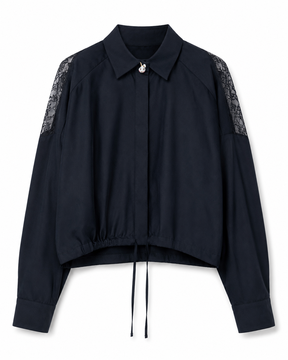 Camicia in Popeline e Cotone Garzato