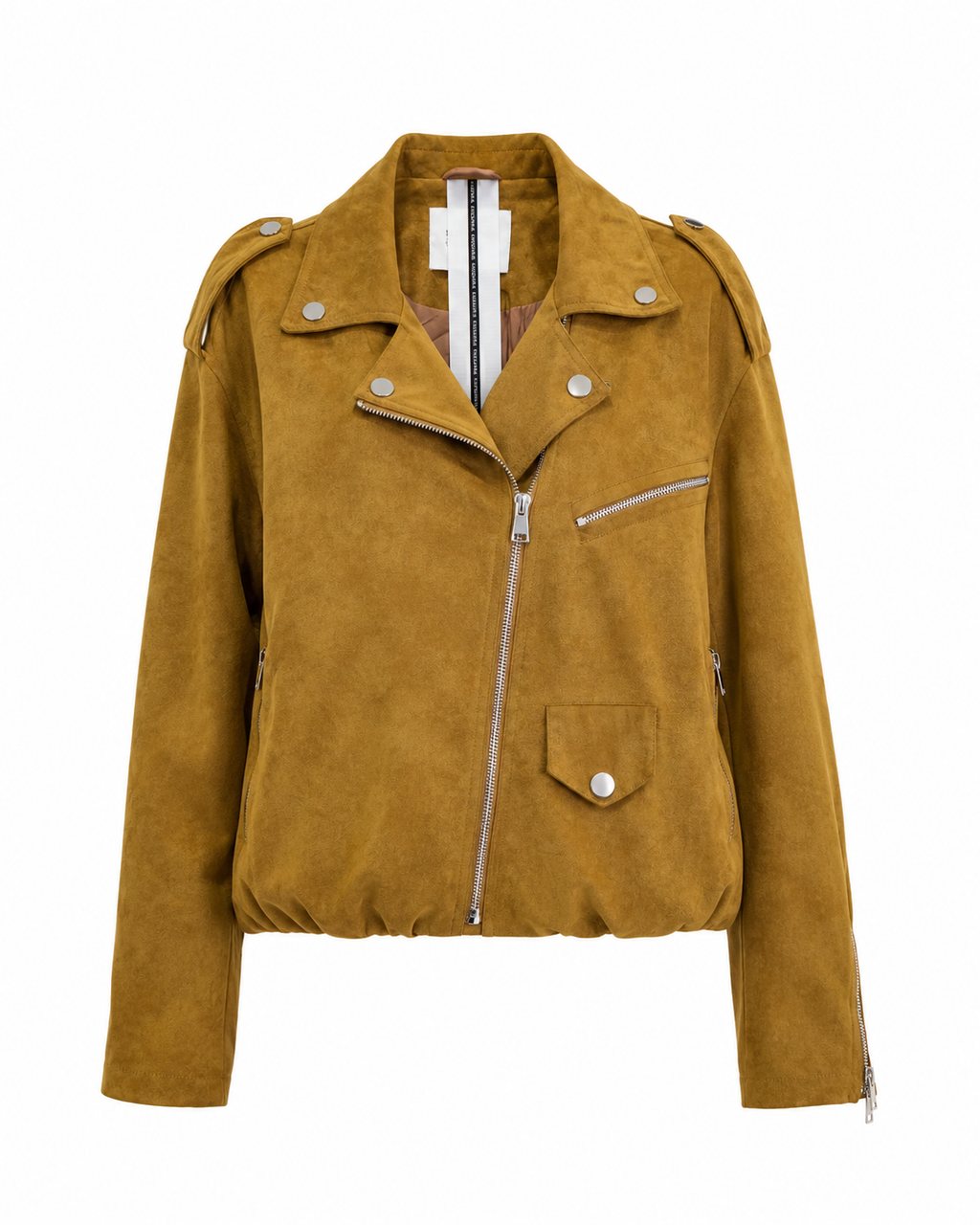 Bomber in Ecopelle Carmello