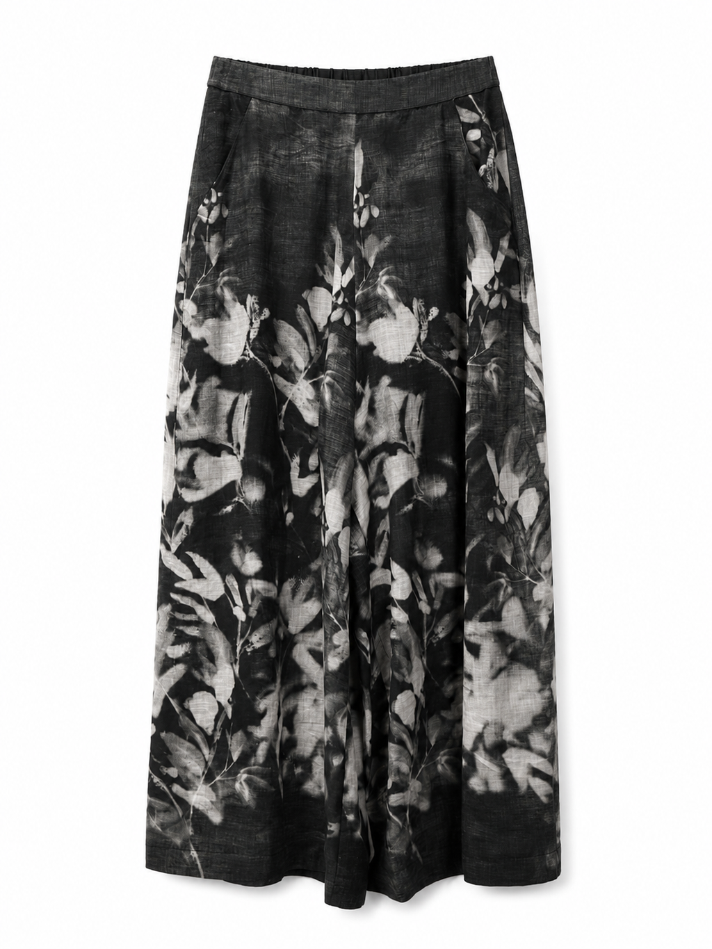 Pantalone Ramiè con Fantasia Floreale