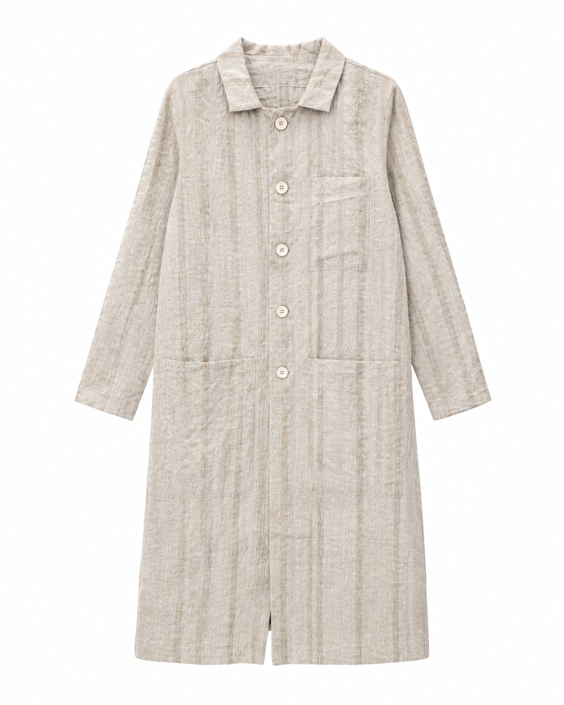 Giacca Lunga Lino