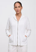 Maglia con Zip e Cappuccio