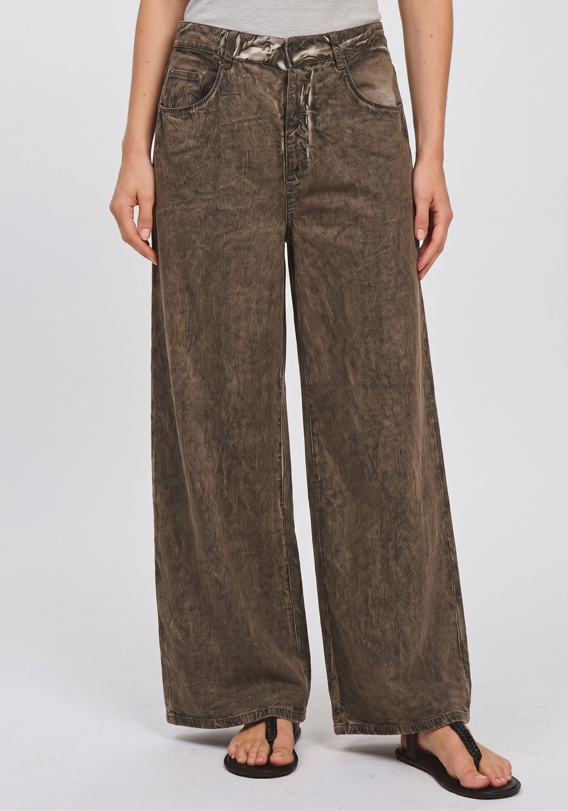 Pantalone Ampio in Viscosa