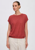 Top Senza Maniche a Maglia