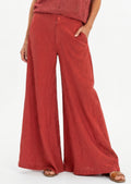 Pantalone Ampio Effetto Goffrato